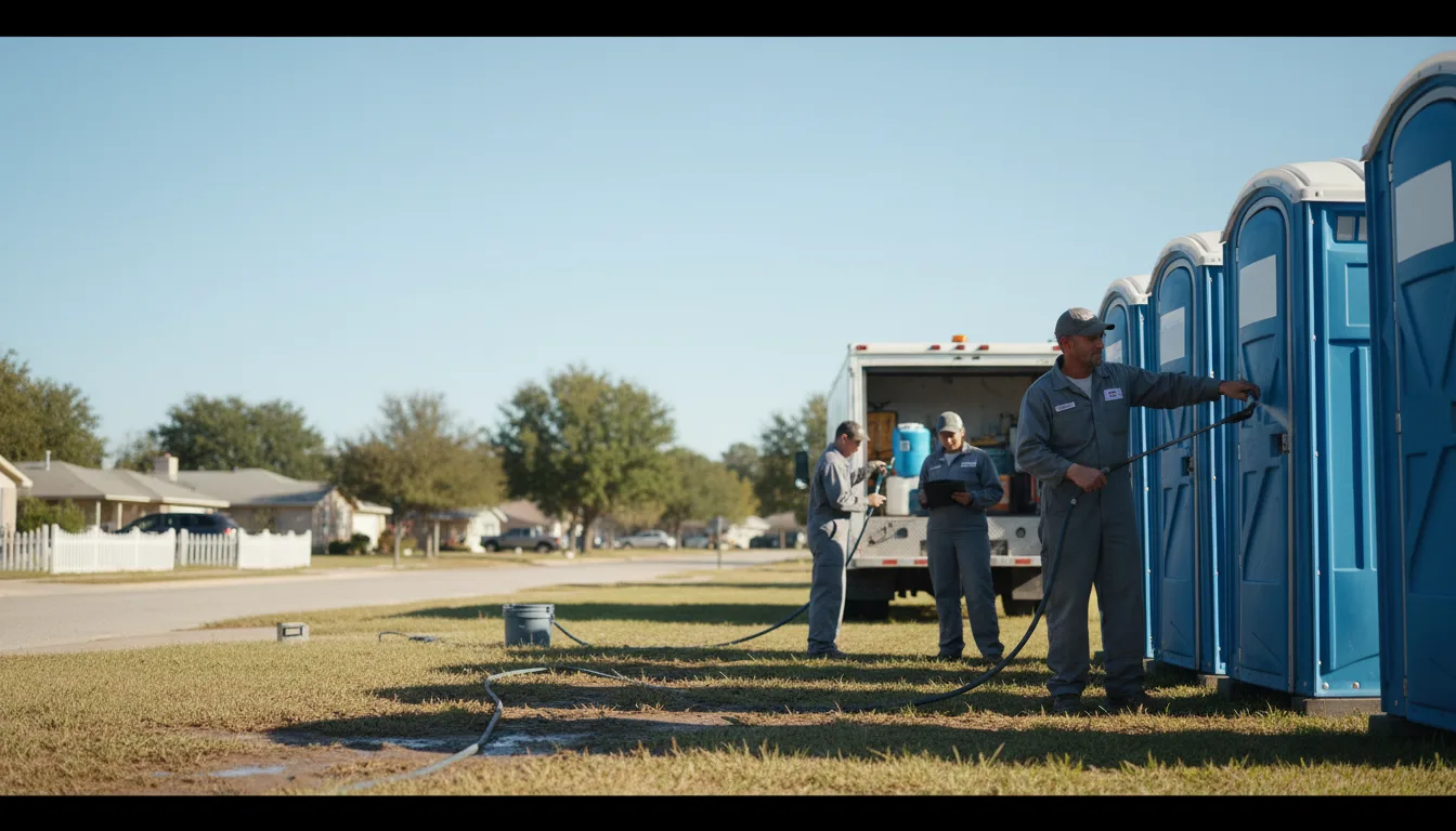 Long-Term Portable Toilet Rental in Roodhouse, IL near me
